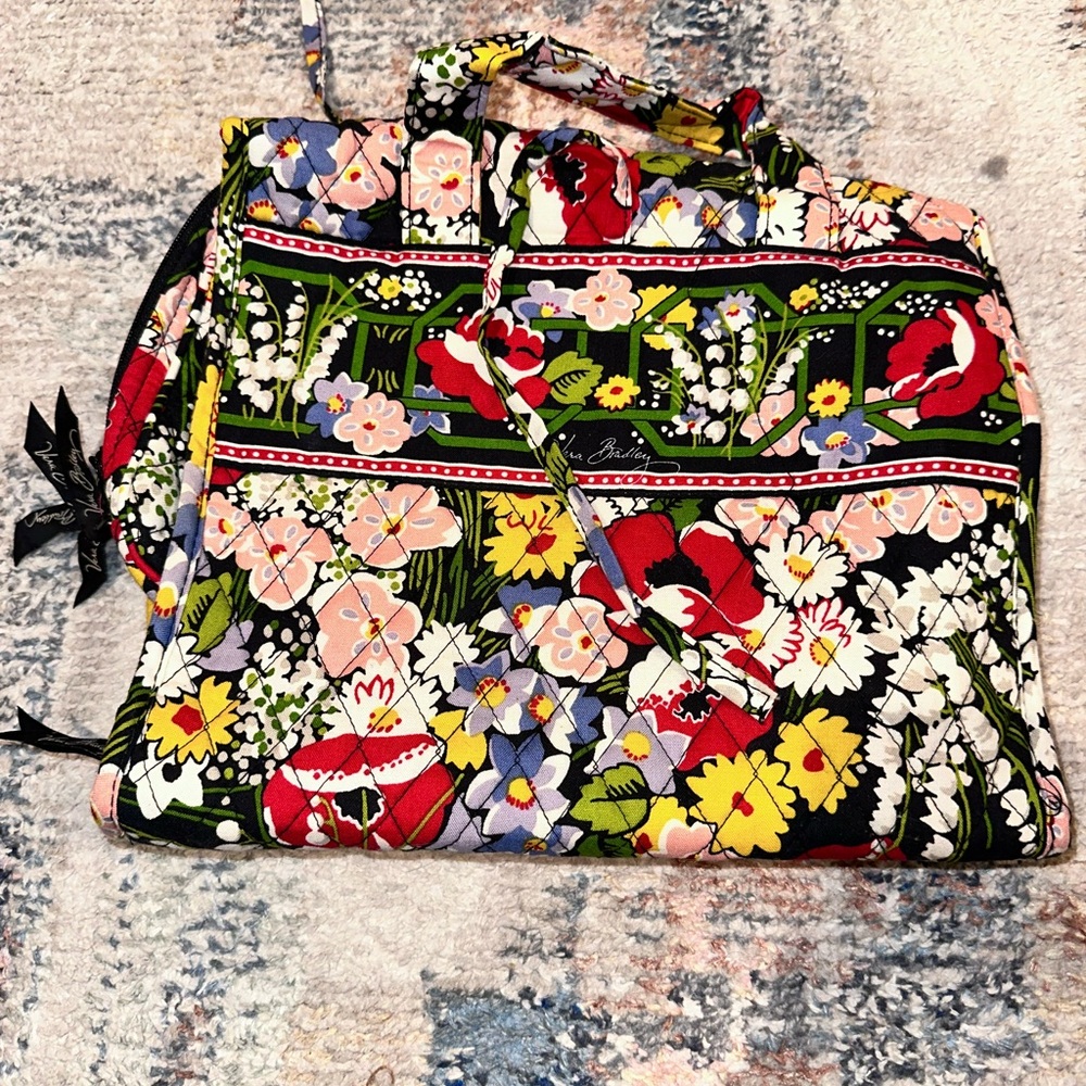 Vera Bradley Multicolor Floral Cosmetic Bag